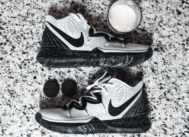 Nike Kyrie 4 'Oreo'  Worn in NBA Game